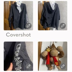 Champion Pullover szM+PEZ Donkey Kong+Stuffed🙊hanger